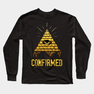 Illuminati Confirmed Shirt| Dank Memes Shirt Long Sleeve T-Shirt